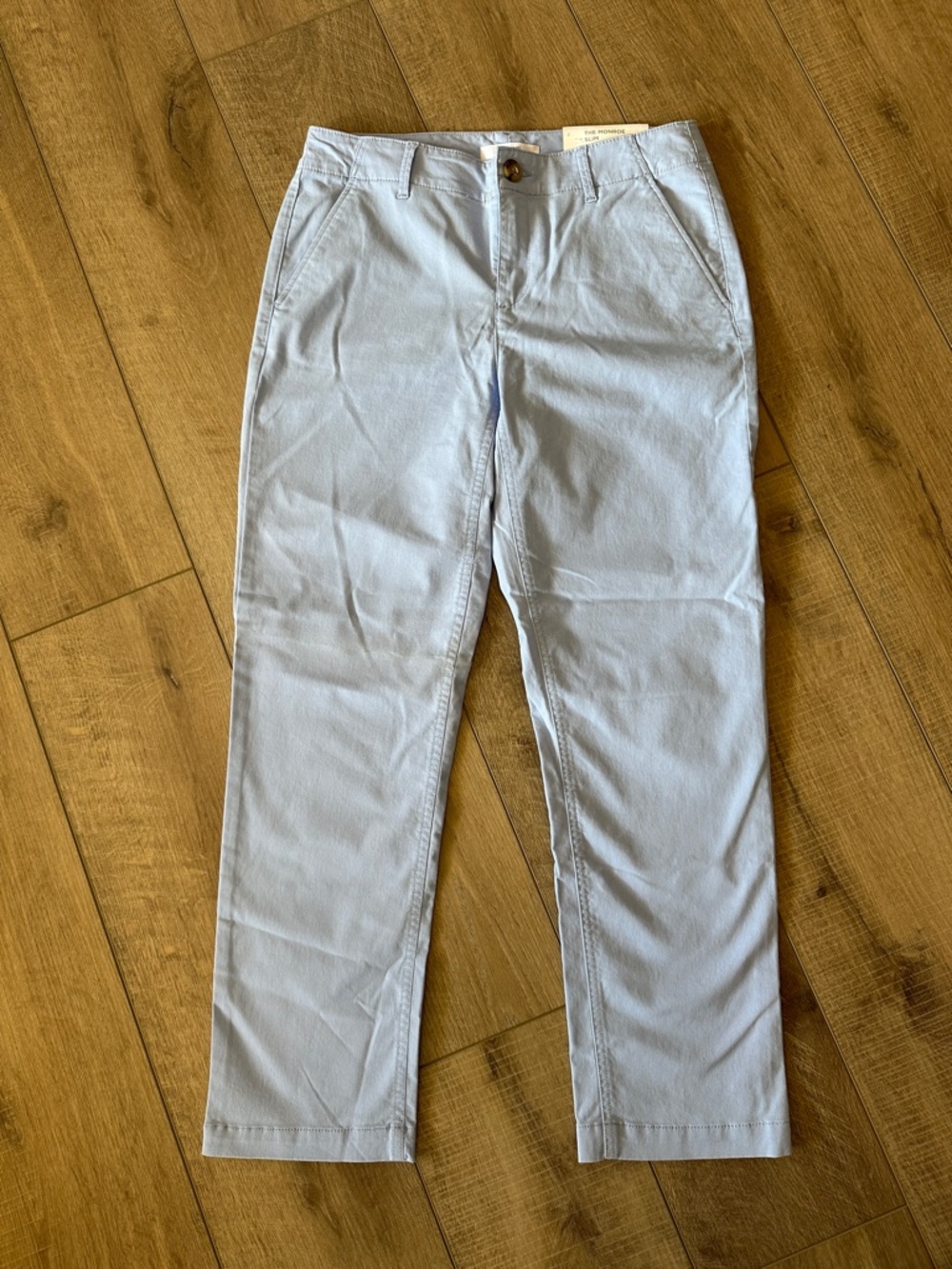 LOFT Powder Blue The Monroe Slim Pants